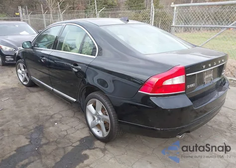 2010 Volvo S80 T6 z USA, uszkodzony, nr VIN YV1992AH4A1124579